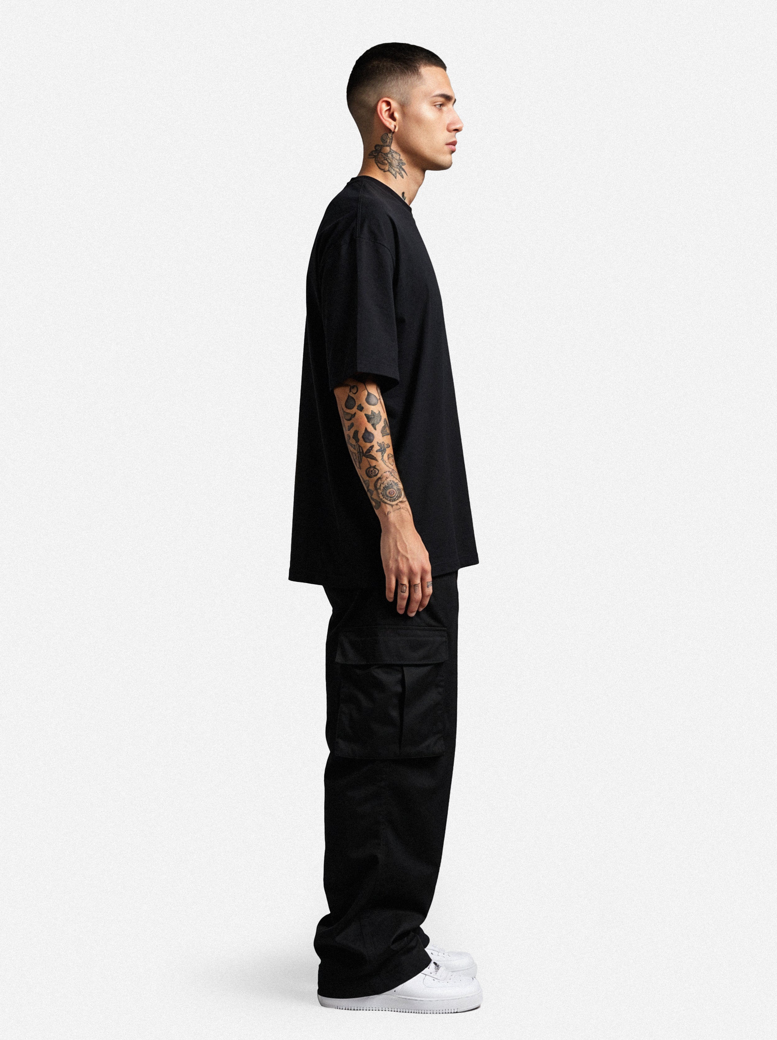 Vacancy Oversized Shirt - Black