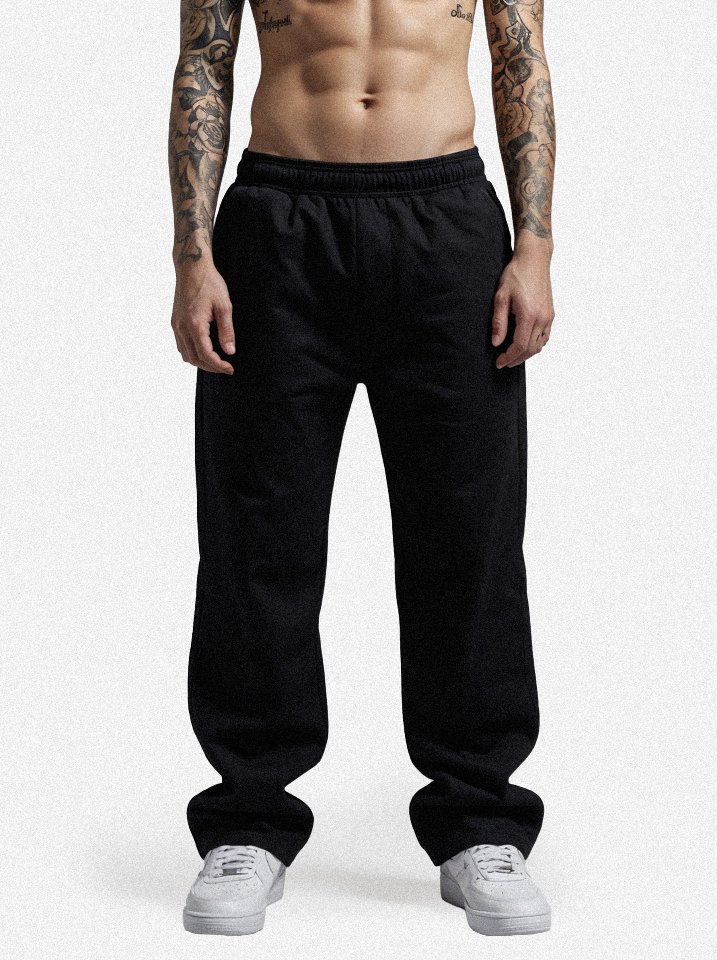 Vacancy Oversized Sweatpants - Black