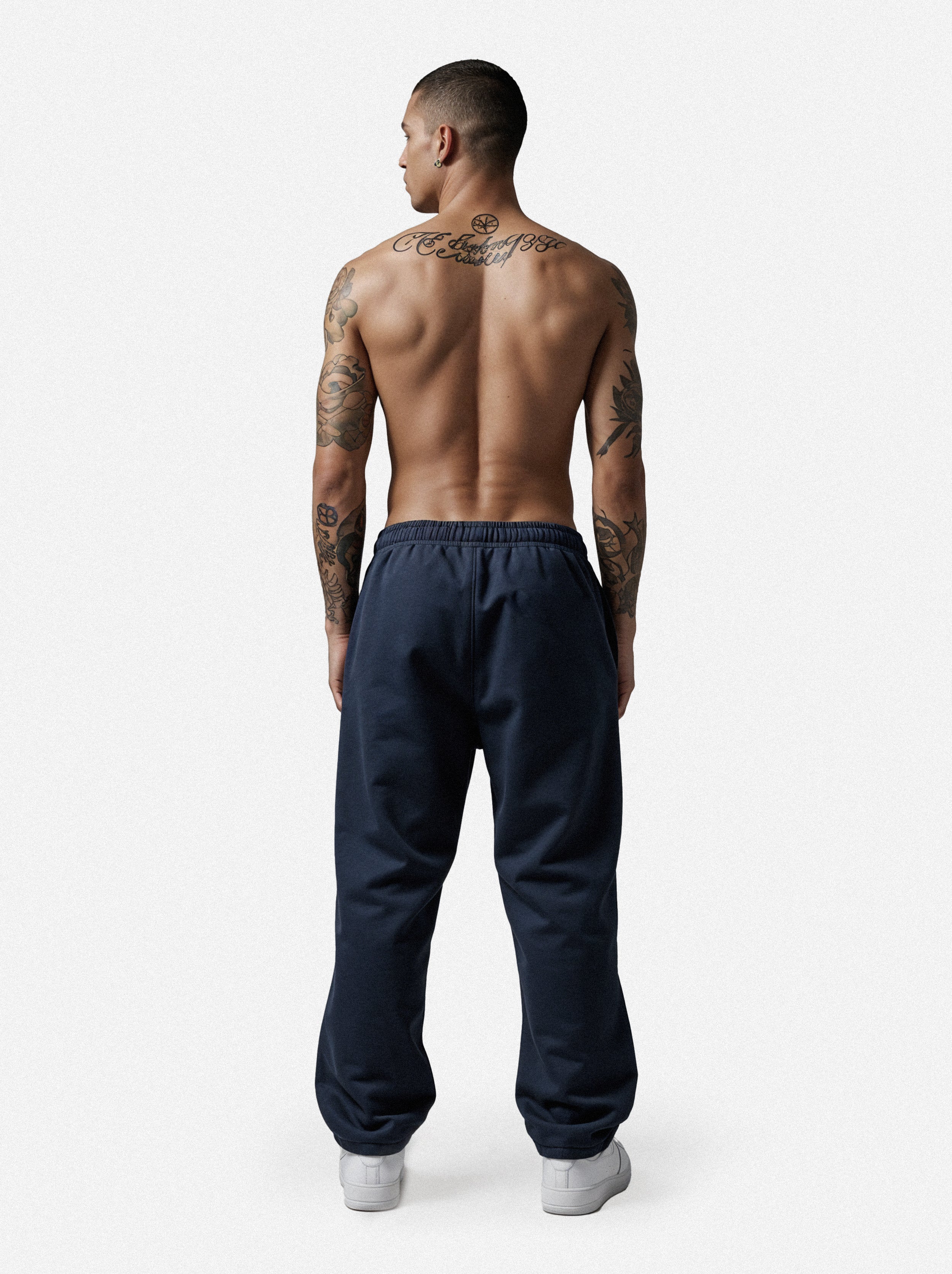 Vacancy Oversized Sweatpants - French Navy