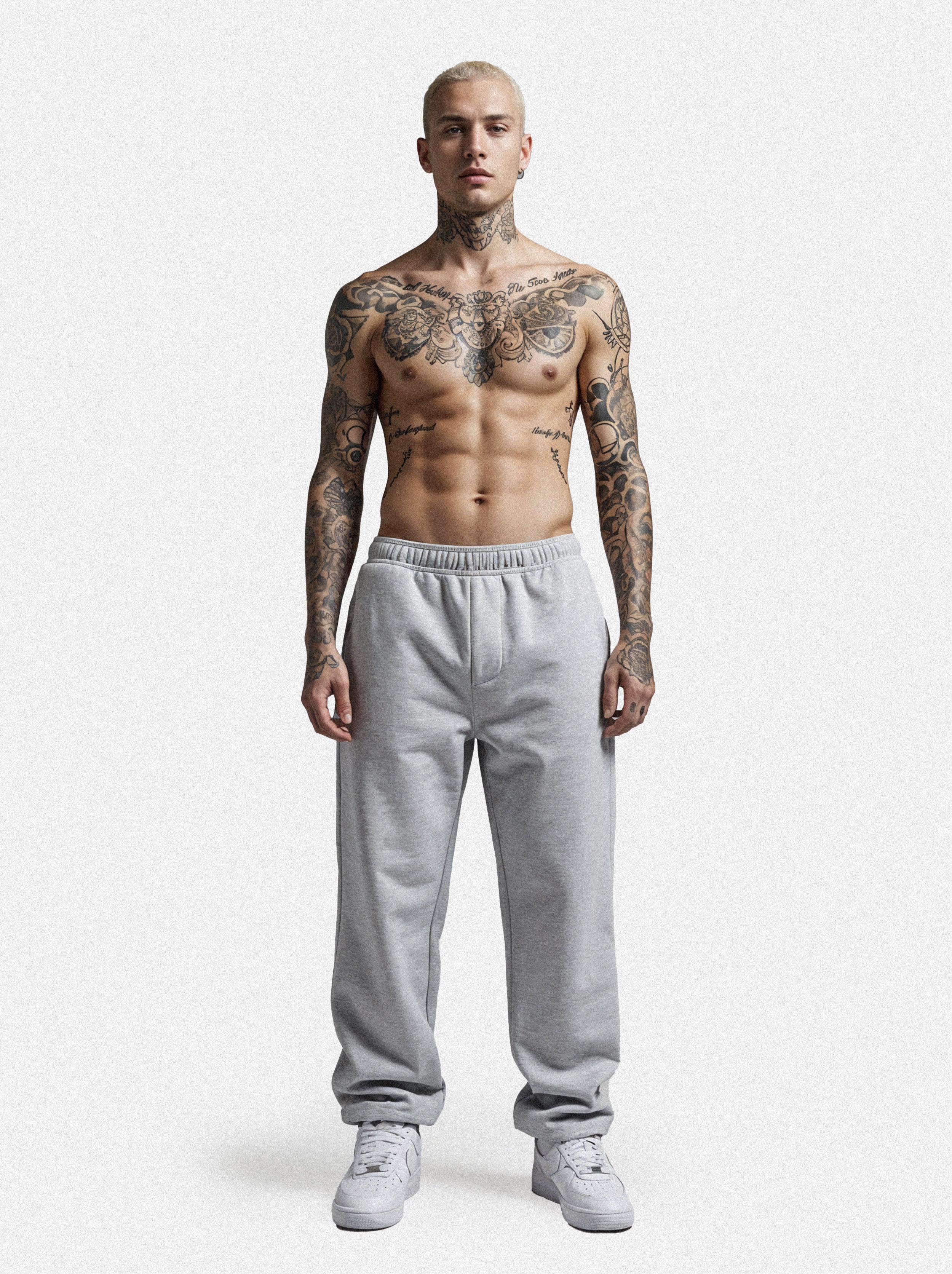 Vacancy Oversized Sweatpants - Grey