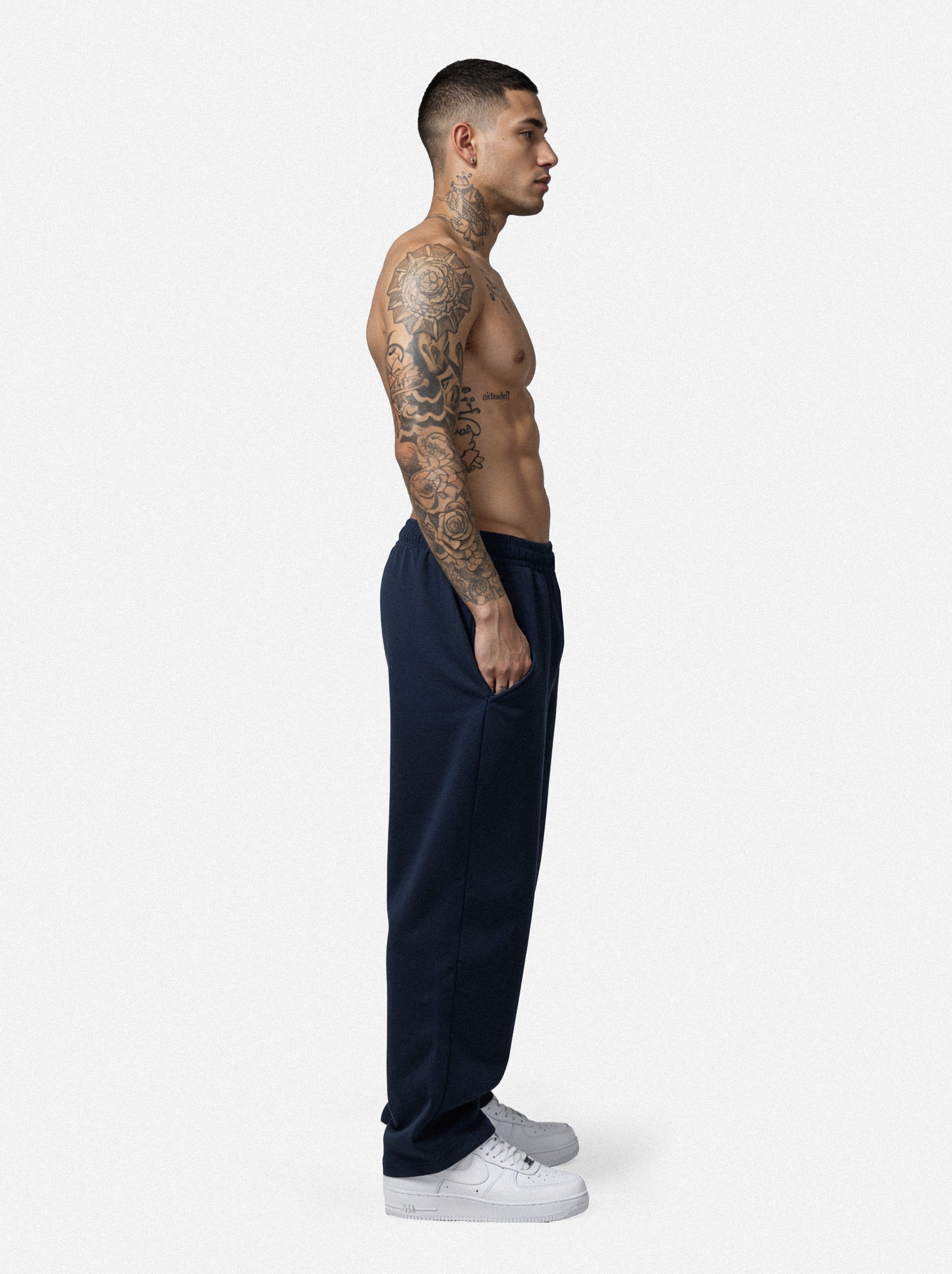 Vacancy Oversized Sweatpants - French Navy