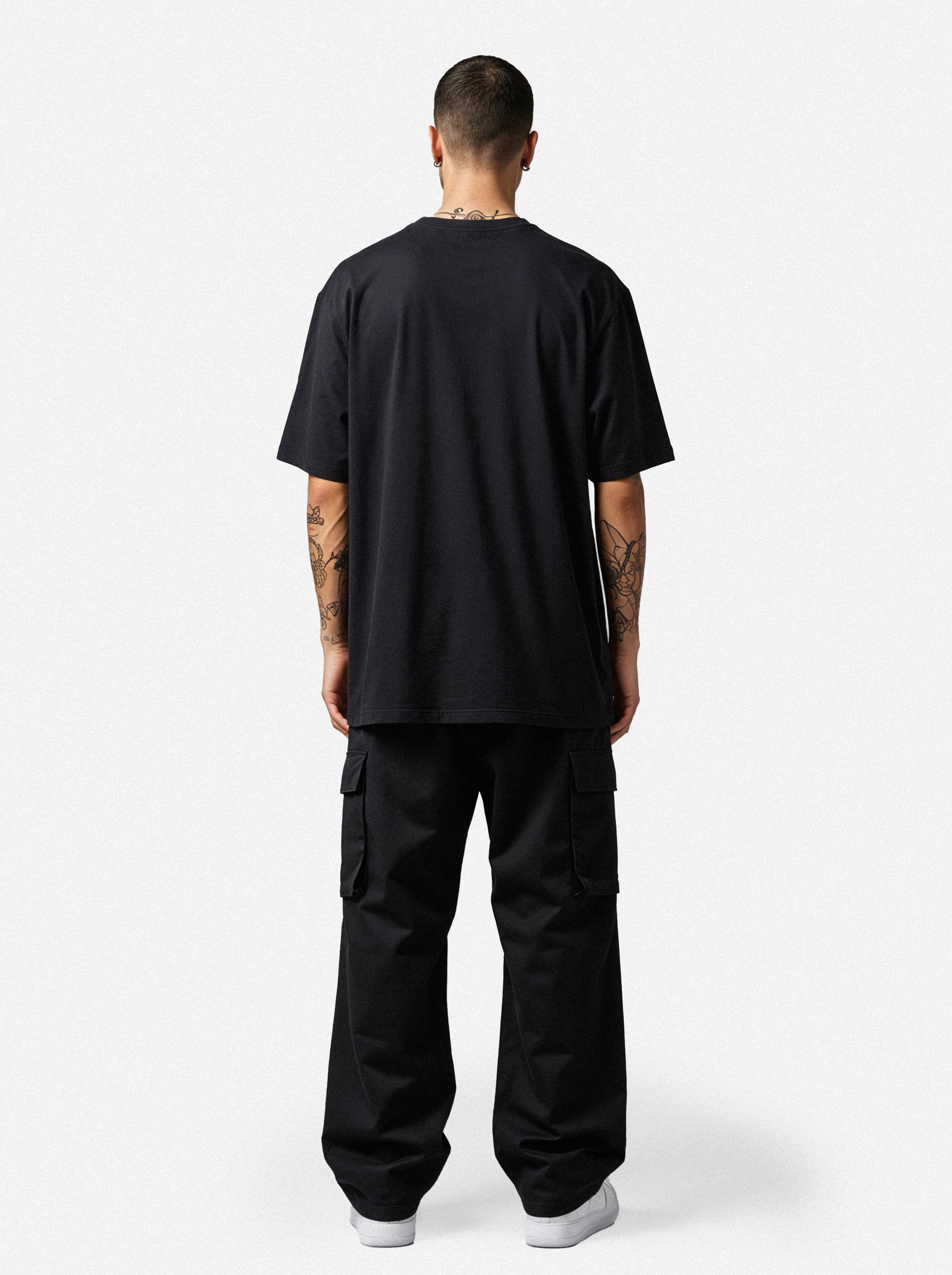 Vacancy Oversized Shirt - Black