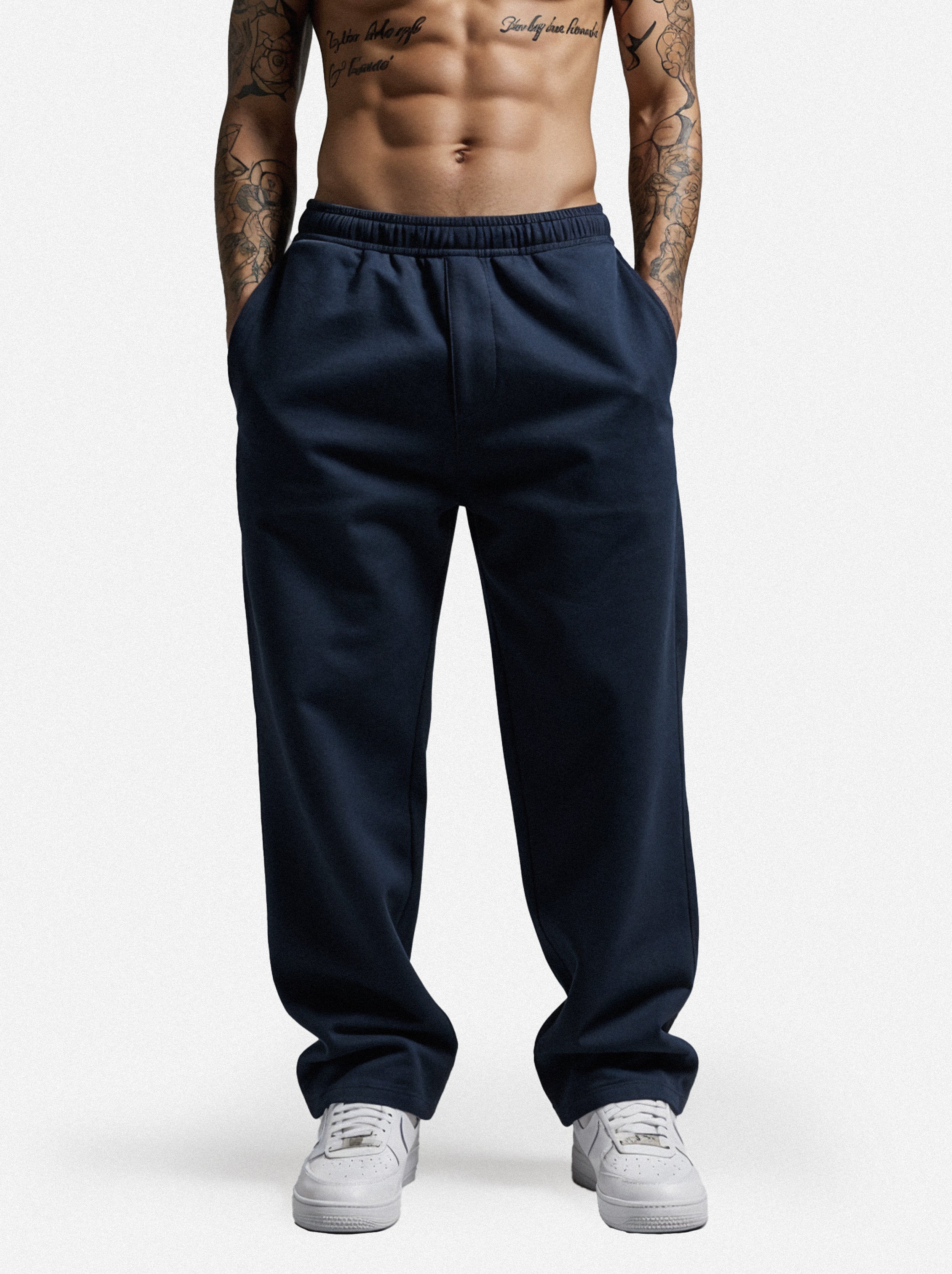 Vacancy Oversized Sweatpants - French Navy