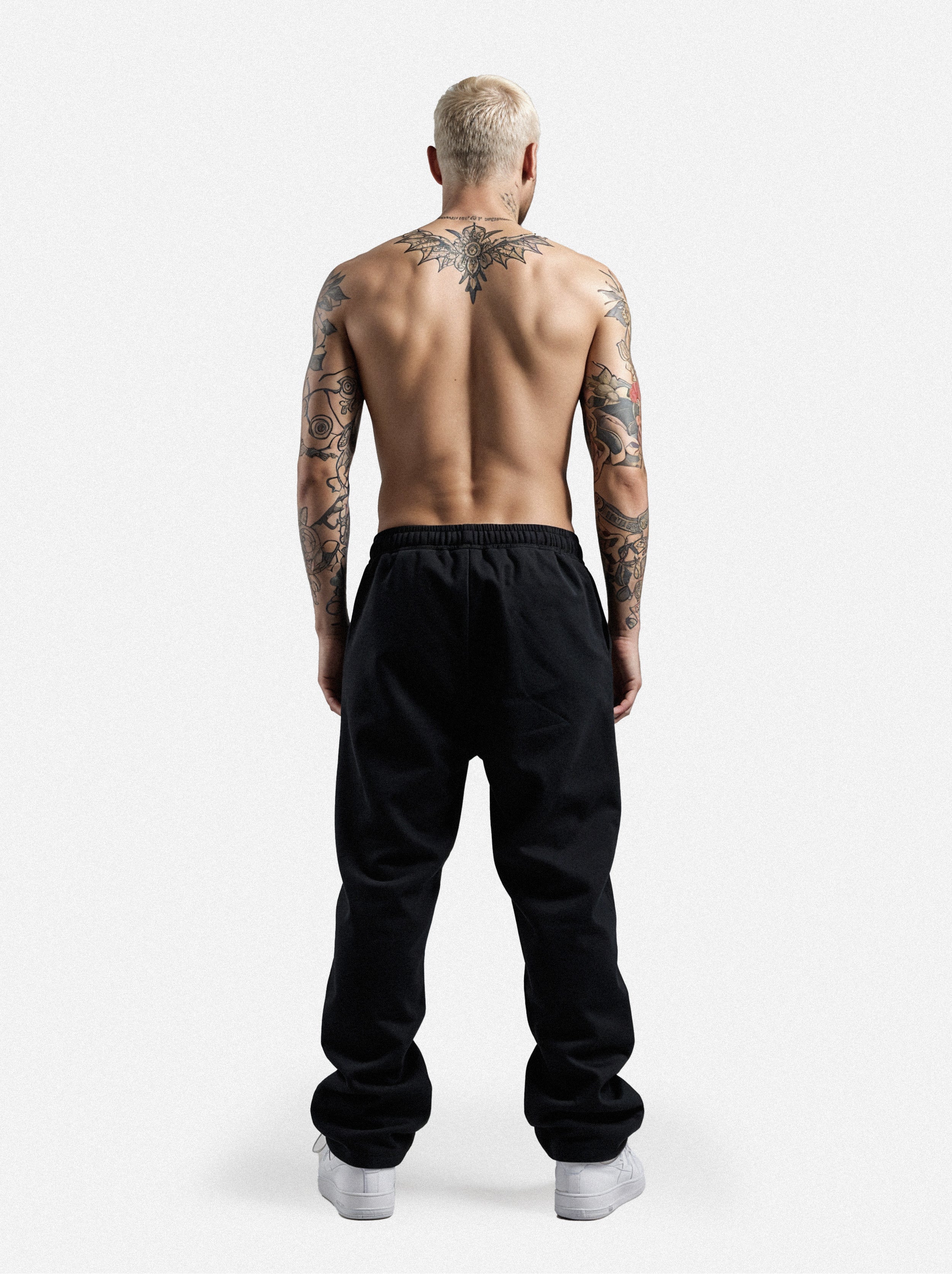 Vacancy Oversized Sweatpants - Black