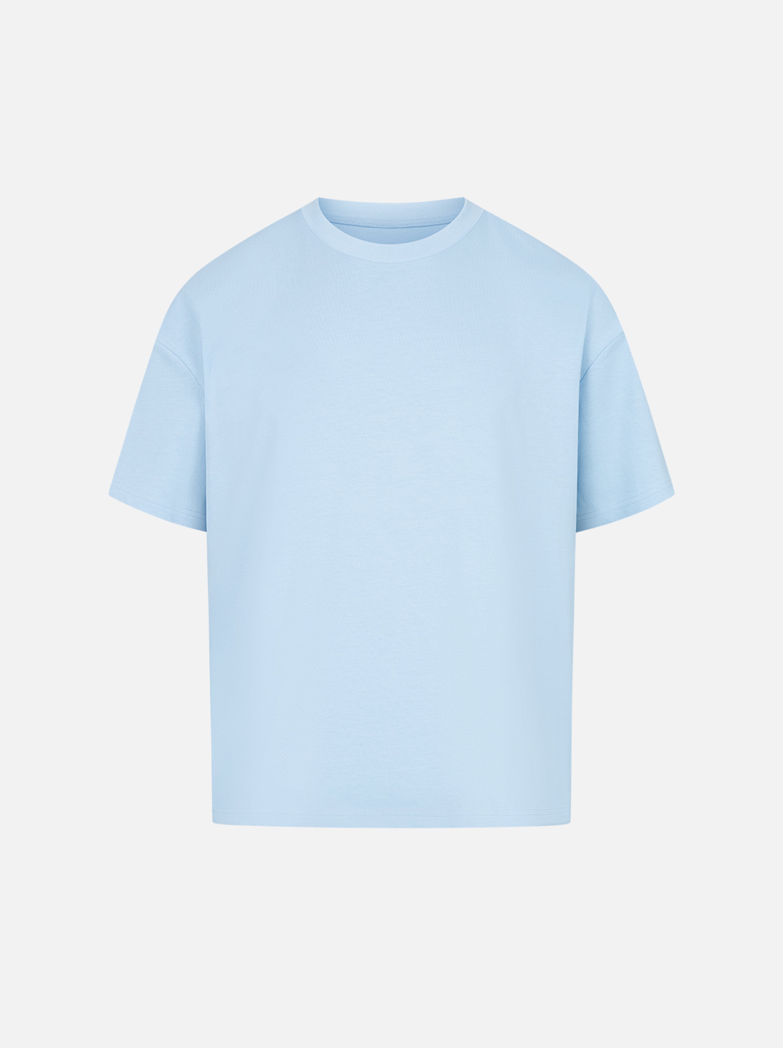 Vacancy Oversized Shirt - Baby Blue