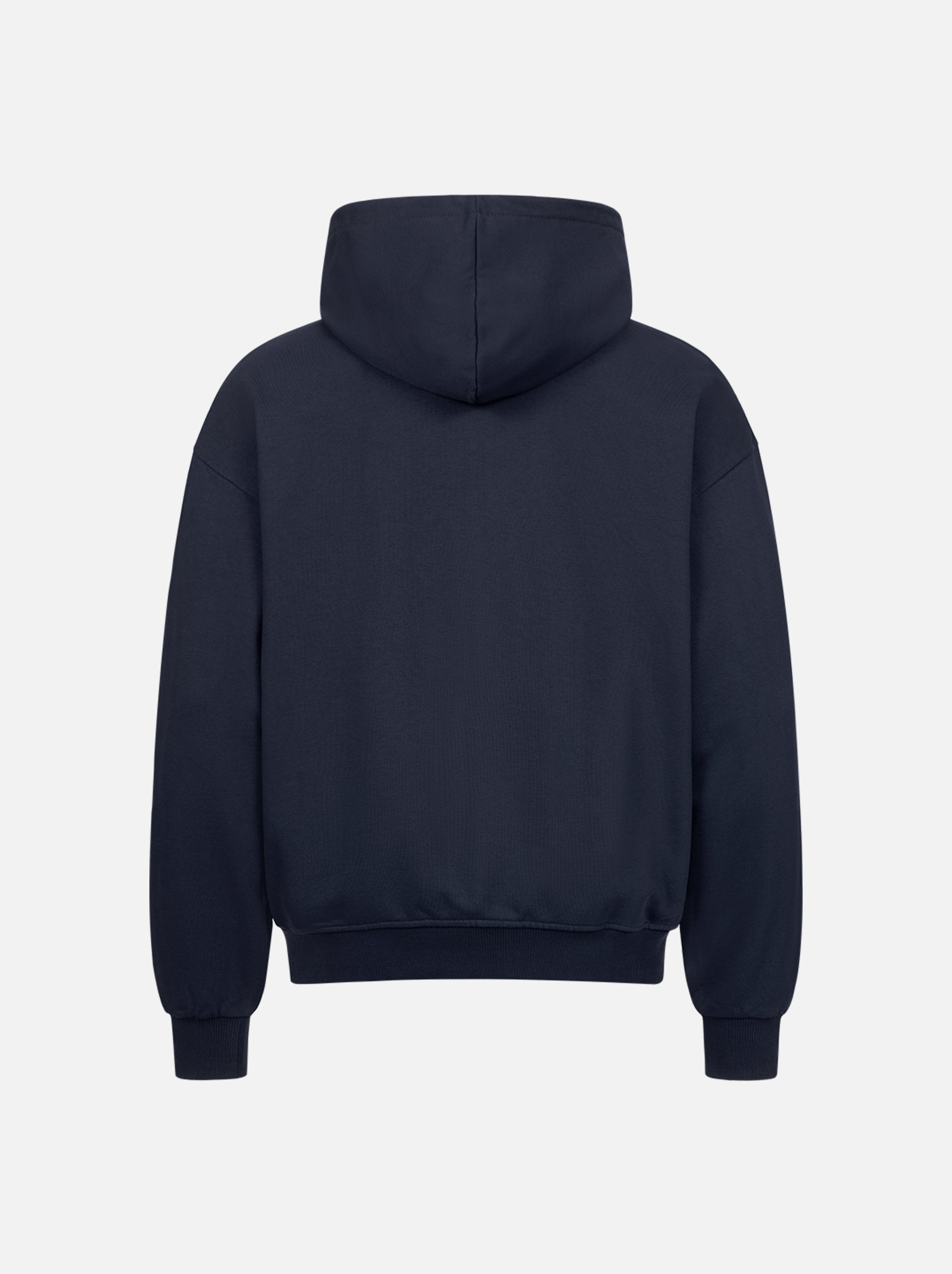 Vacancy oversized Zipper Hoodie - French Navy